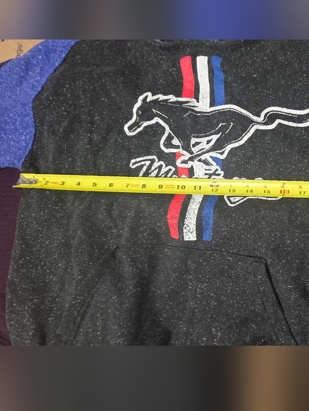 Vintage Ford Mustang Crewneck Sweatshirt Classic Oversized Raglan Collector - Picture 8 of 8